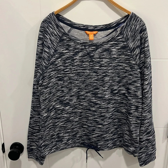 Joe Fresh long sleeve short style sweater size LG NWT - Picture 3 of 11